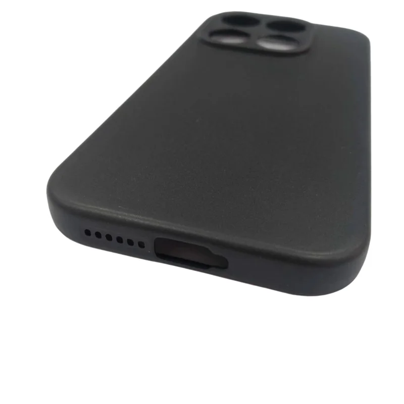25Pcs For Xiaomi 17 Case 1.2mm TPU Matte Phone Cover - Black
