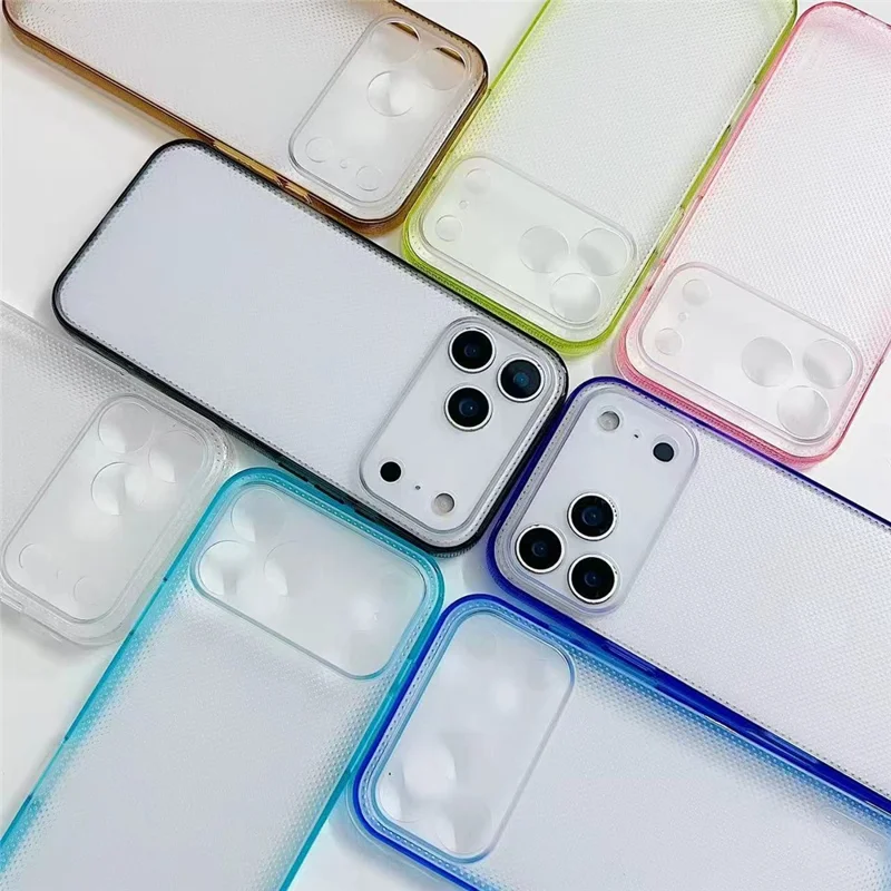 For iPhone 18 Pro / 17 Pro Case 3 in 1 Clear Shockproof TPU PC Phone Back Cover - Green