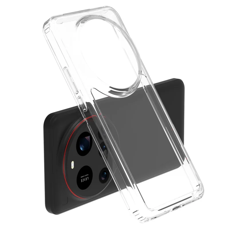 LEREACH TOC Series for Xiaomi 15 Ultra Case TPU + Acrylic Phone Cover - Transparent