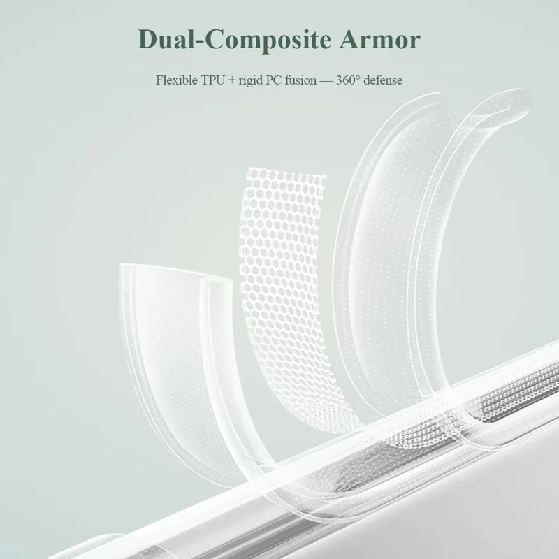 LEREACH TOC Series for Xiaomi 15 Ultra Case TPU + Acrylic Phone Cover - Transparent