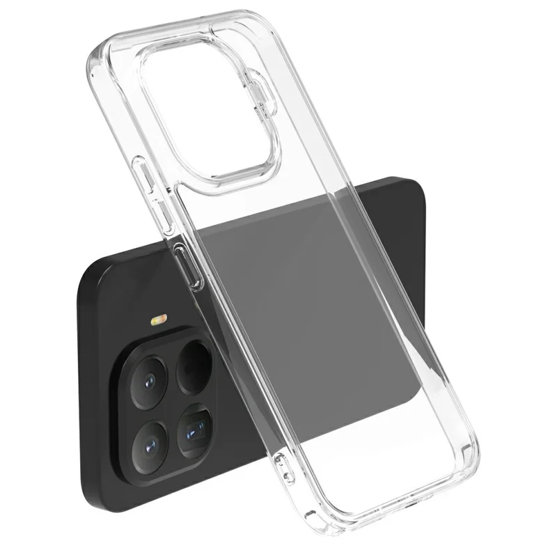 LEREACH TOC Series for Xiaomi 15T Pro Case TPU + Acrylic Phone Cover - Transparent