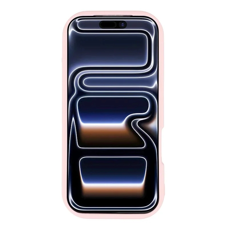 For iPhone 17 Pro Case Leopard Print TPU Shockproof Phone Cover - Pink