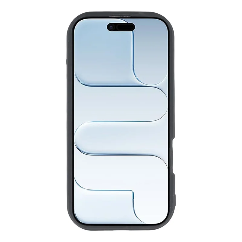 For iPhone Air Case Leopard Print TPU Shockproof Phone Cover - Black