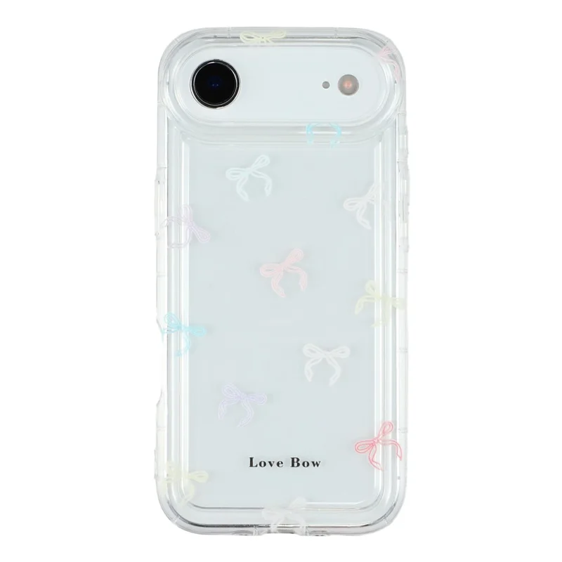 For iPhone Air Case Bowknot Pattern TPU Phone Back Cover - Colorful Bows