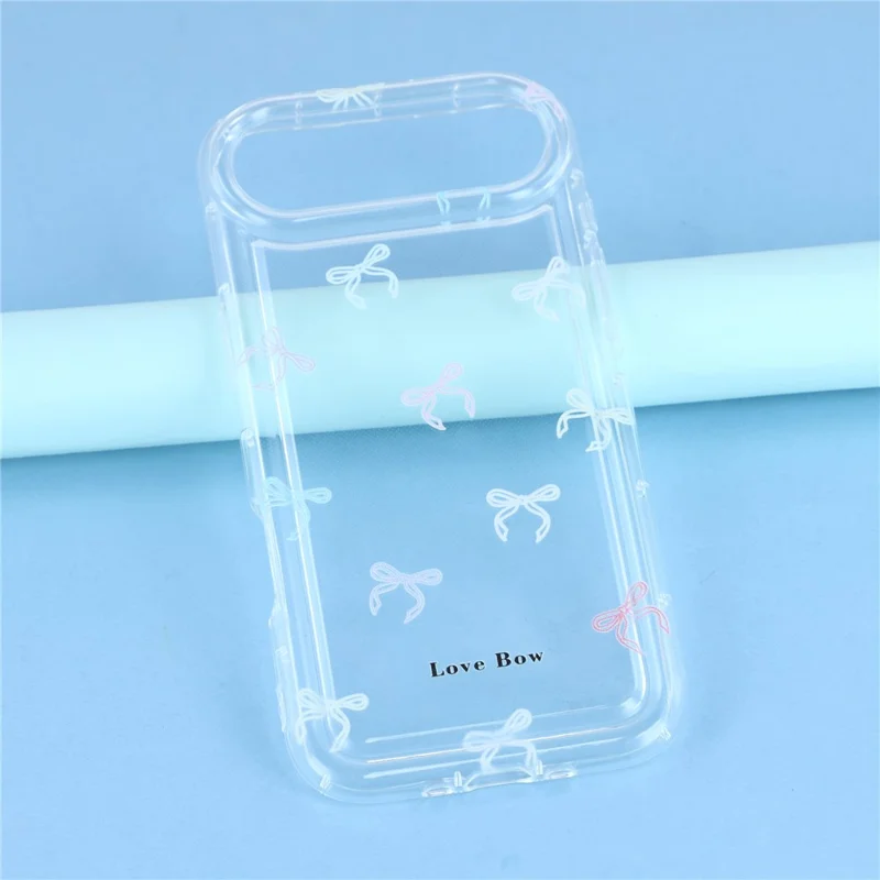 For iPhone Air Case Bowknot Pattern TPU Phone Back Cover - Colorful Bows