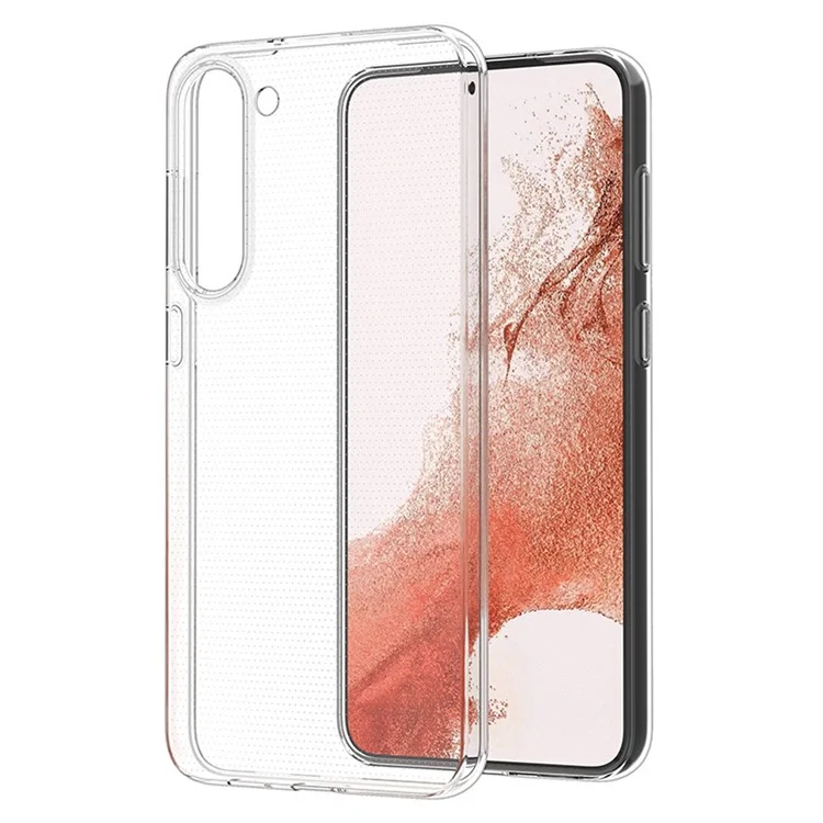 Für Samsung Galaxy S23+ Kratzfeste HD-Klare Handyhülle, Soft-TPU, Ultra-Slim-Handyhülle