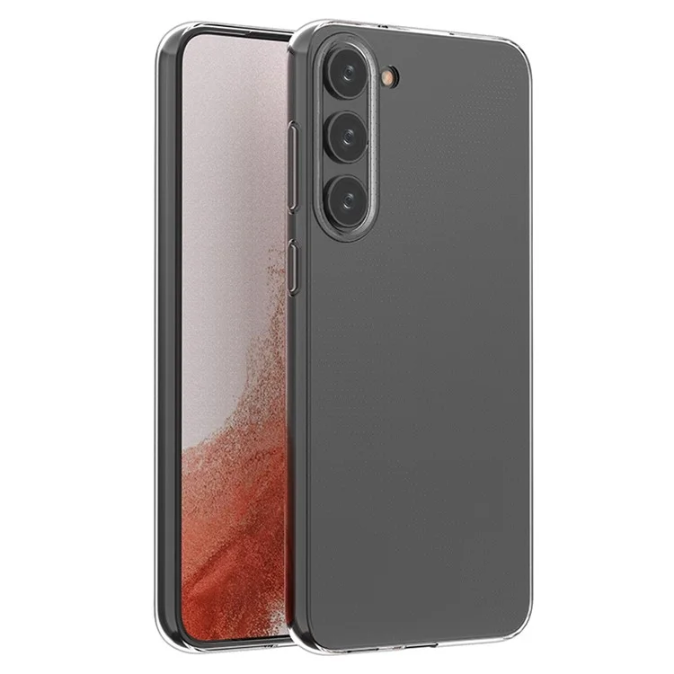 Für Samsung Galaxy S23+ Kratzfeste HD-Klare Handyhülle, Soft-TPU, Ultra-Slim-Handyhülle
