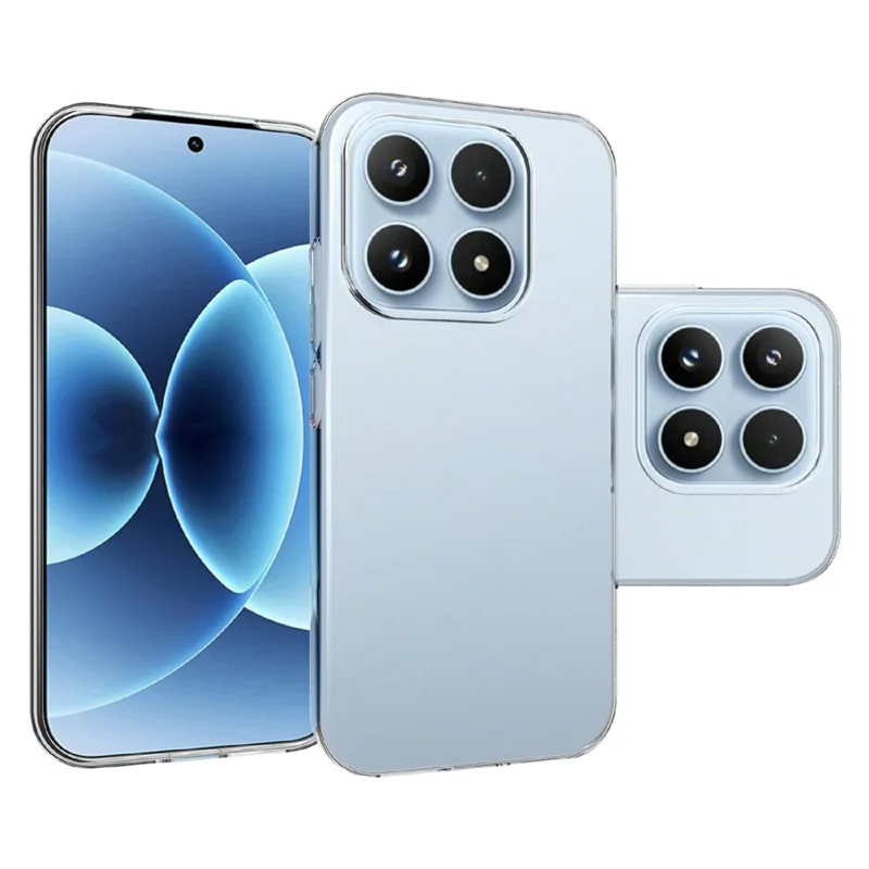 10 st / förpackning för Xiaomi 17 skållfri TPU-skyddande genomskinlig mobilhölse