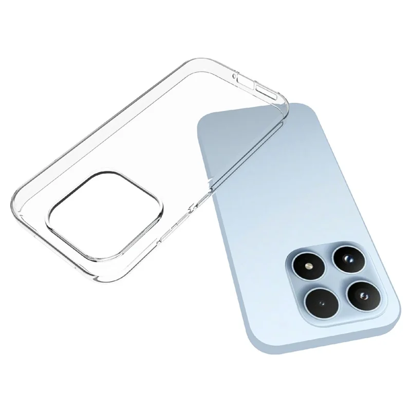10 st / förpackning för Xiaomi 17 skållfri TPU-skyddande genomskinlig mobilhölse