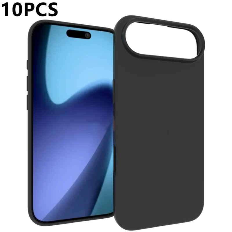 10Pcs  /  Pack For iPhone Air Case Anti Fingerprint Soft TPU Protective Cover