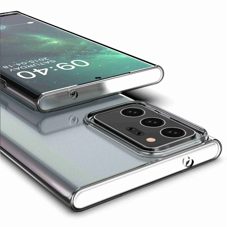Per Samsung Galaxy Note20 Ultra 4G / 5G Slim Custodia Back Cover morbida e leggera Antigraffio Anti-caduta Trasparente Soft TPU