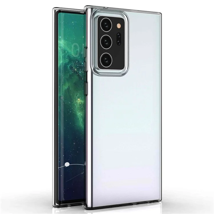 Per Samsung Galaxy Note20 Ultra 4G / 5G Slim Custodia Back Cover morbida e leggera Antigraffio Anti-caduta Trasparente Soft TPU