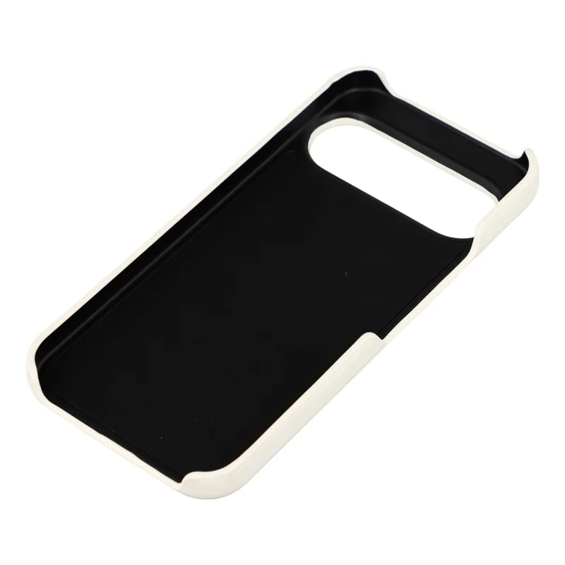 For Google Pixel 10 Pro XL Magnetic Case Skin-Touch Leather + PC Back Cover - White