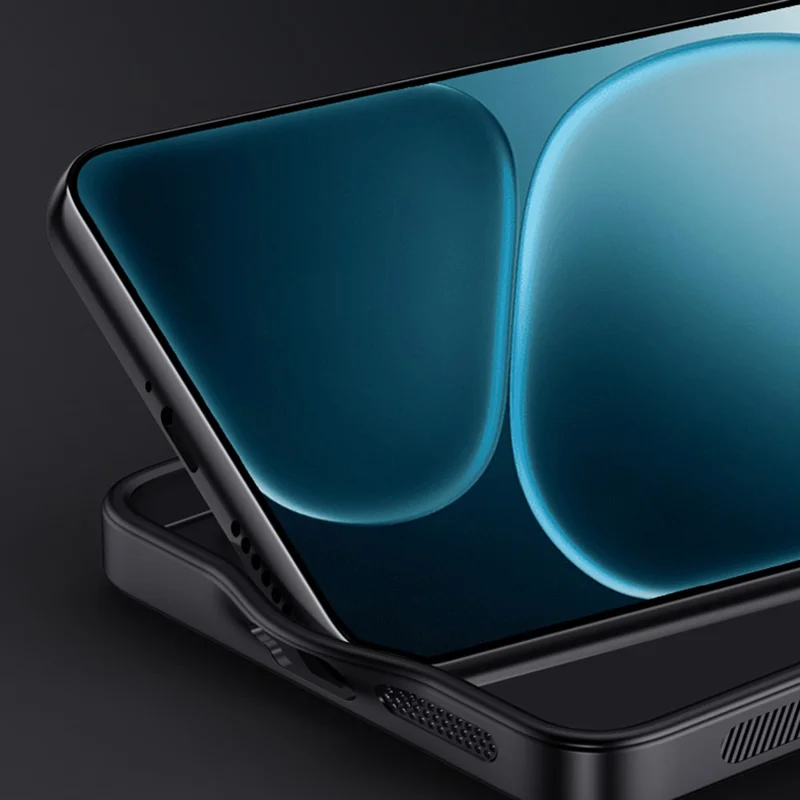 For Oppo A6 GT 5G Case Wood Texture PU Leather Coated PC TPU Phone Cover - Brown