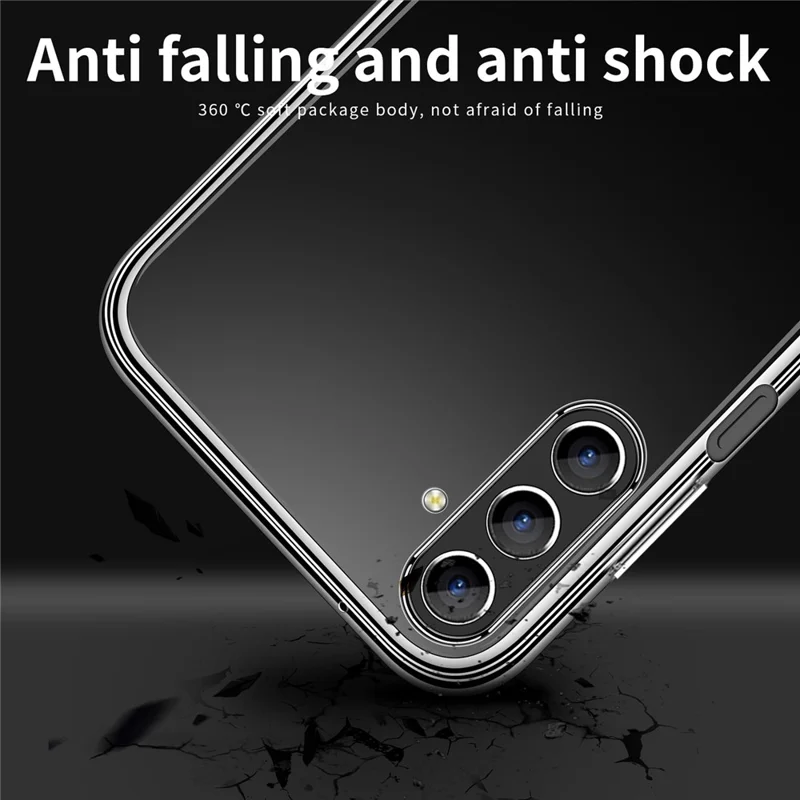 MOFI Für Samsung Galaxy S23 Soft TPU High Transparenz Handyhülle Fallschutz Leichtes Handyschutzhülle