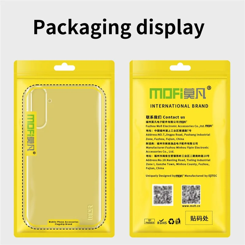 MOFI Für Samsung Galaxy S23 Soft TPU High Transparenz Handyhülle Fallschutz Leichtes Handyschutzhülle