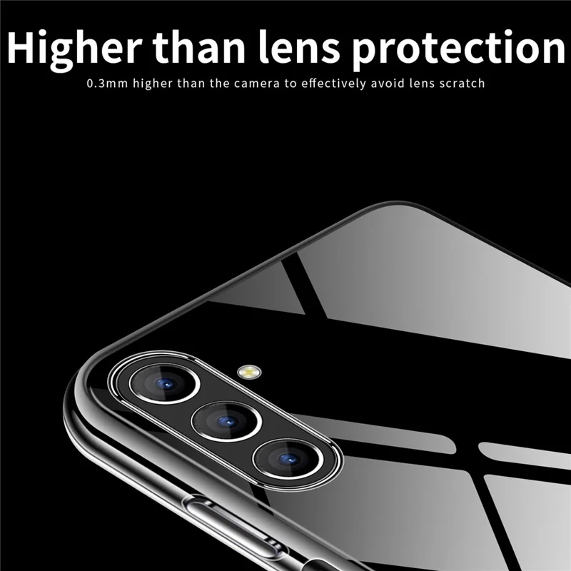 MOFI Für Samsung Galaxy S23 Soft TPU High Transparenz Handyhülle Fallschutz Leichtes Handyschutzhülle