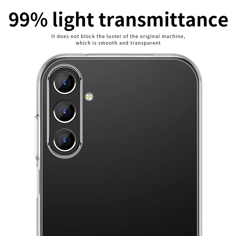 MOFI Für Samsung Galaxy S23 Soft TPU High Transparenz Handyhülle Fallschutz Leichtes Handyschutzhülle