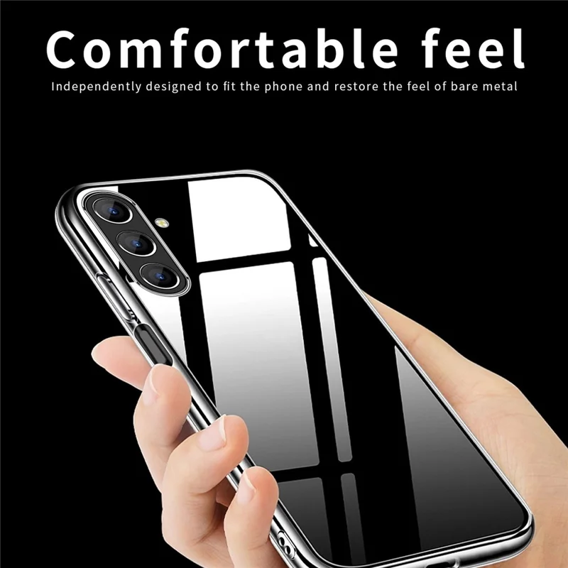 MOFI Für Samsung Galaxy S23 Soft TPU High Transparenz Handyhülle Fallschutz Leichtes Handyschutzhülle