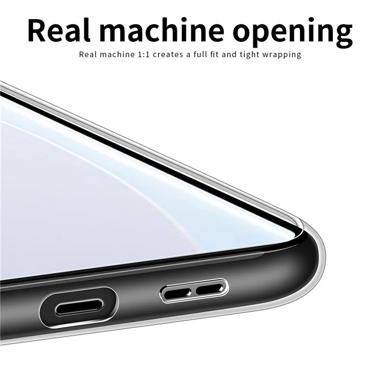 MOFI For Motorola Moto X30 Pro 5G / Edge 30 Ultra 5G Protective Phone Case Transparent Anti-fall TPU Mobile Phone Back Cover