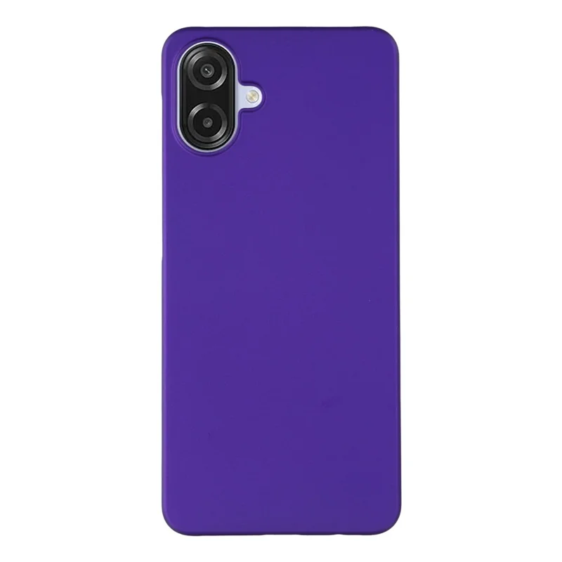 For Samsung Galaxy A07 4G Case Hard PC Drop Proof Frosted Minimalist Phone Cover - Purple