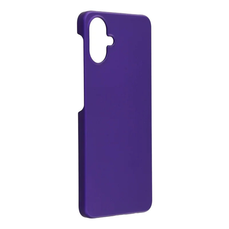 For Samsung Galaxy A07 4G Case Hard PC Drop Proof Frosted Minimalist Phone Cover - Purple