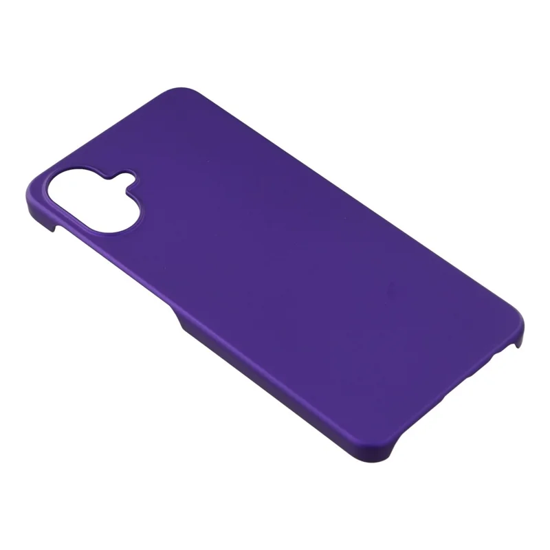 For Samsung Galaxy A07 4G Case Hard PC Drop Proof Frosted Minimalist Phone Cover - Purple