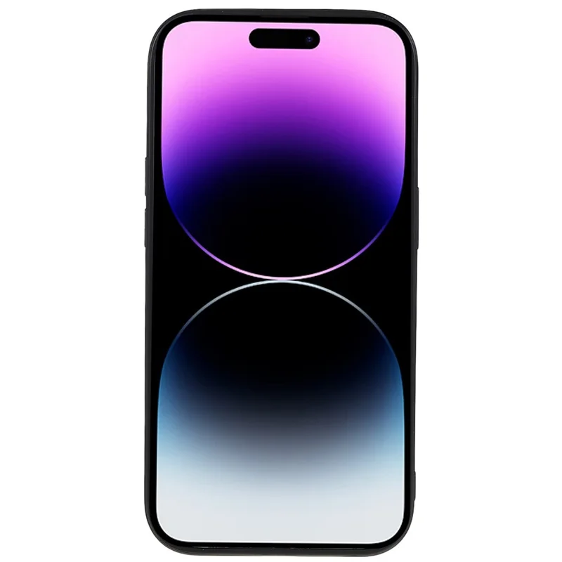 Card Slot Design Phone Case for iPhone 14 Pro, PU Leather+TPU+PC Anti-scratch Dustproof Protective Cover - Khaki