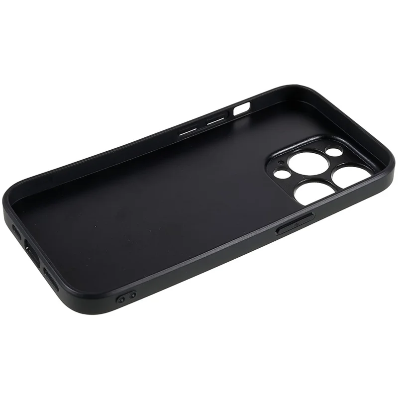 For iPhone 14 Pro Max Shockproof PU Leather+TPU+PC Protective Cover Card Slot Design Anti-scratch Cell Phone Case with Precise Cutout- Grey