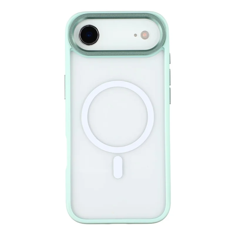 For iPhone Air Clear Phone Case Compatible with MagSafe PC TPU Back Cover (Phone Case Only) - Green