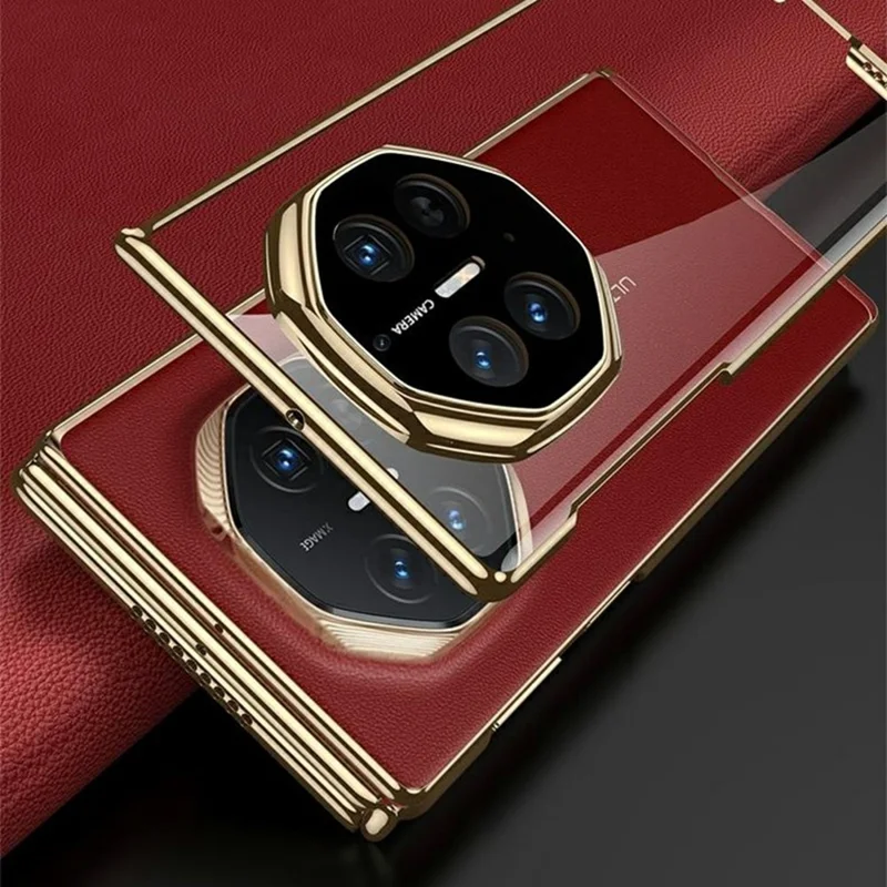 GKK til Huawei Mate XT Ultimate / Mate XTs Ultimate Case Elektropladeret Transparent Telefondæksel - Sort