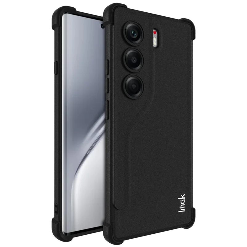 IMAK For TECNO Camon 40 Pro 4G Case TPU Phone Cover Airbag Shockproof Protection - Matte Black