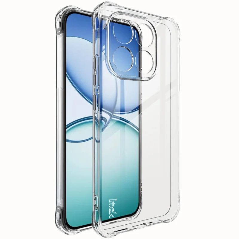 IMAK For Xiaomi 15T Case TPU Phone Cover Airbag Shockproof Protection - Transparent