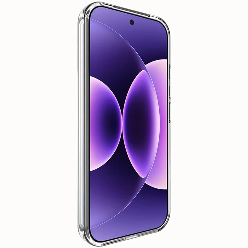 IMAK UX-10 Series For Xiaomi 17 Pro Max Clear Phone Case Soft TPU Mobile Back Cover