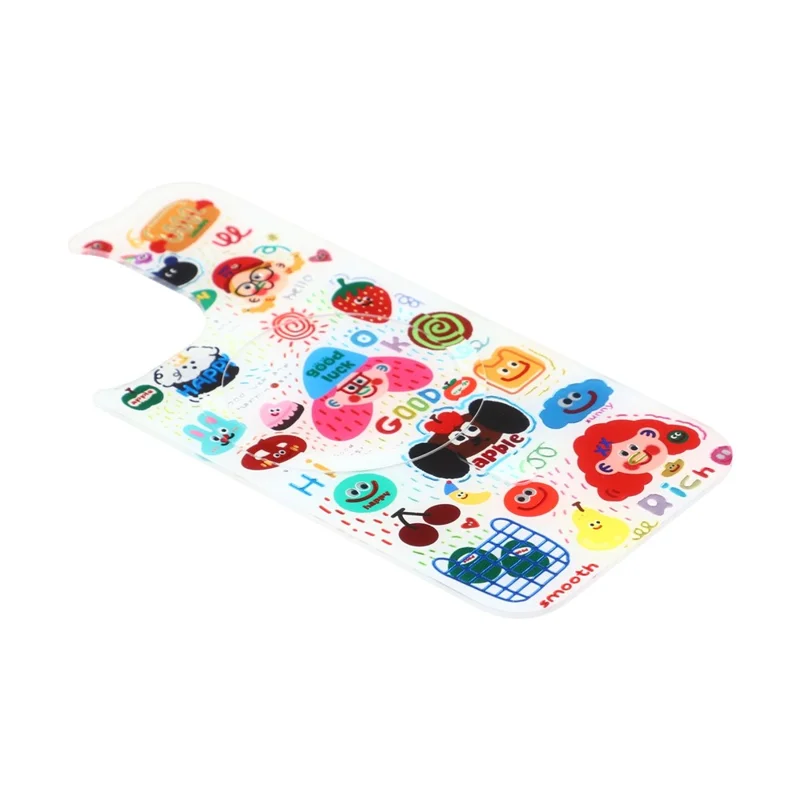 For iPhone 17 Magnetic Back Plates Pattern Printed Quick Change Backplate (Backplate Only) - Cartoon Elements