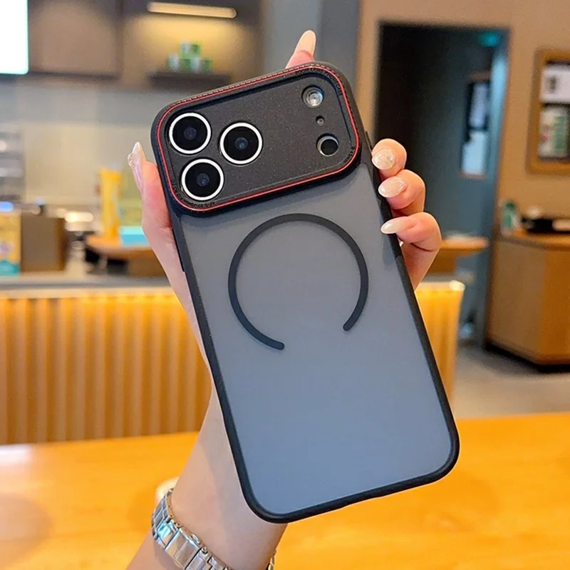 iPhone 17 Pro Hülle kompatibel mit MagSafe TPU + PC matter Telefonrückseite