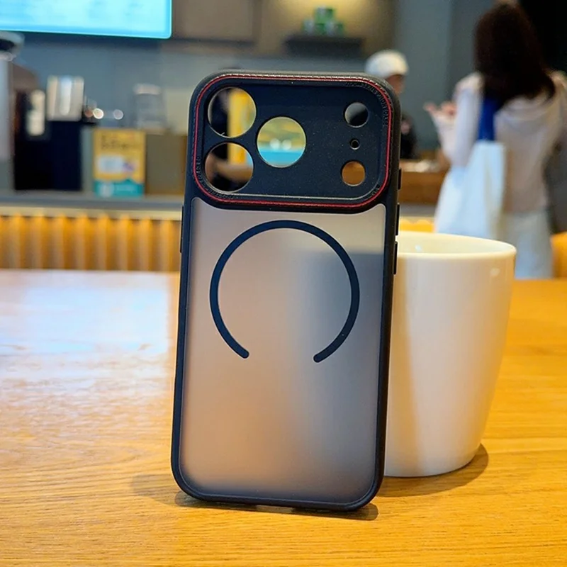 iPhone 17 Pro Hülle kompatibel mit MagSafe TPU + PC matter Telefonrückseite