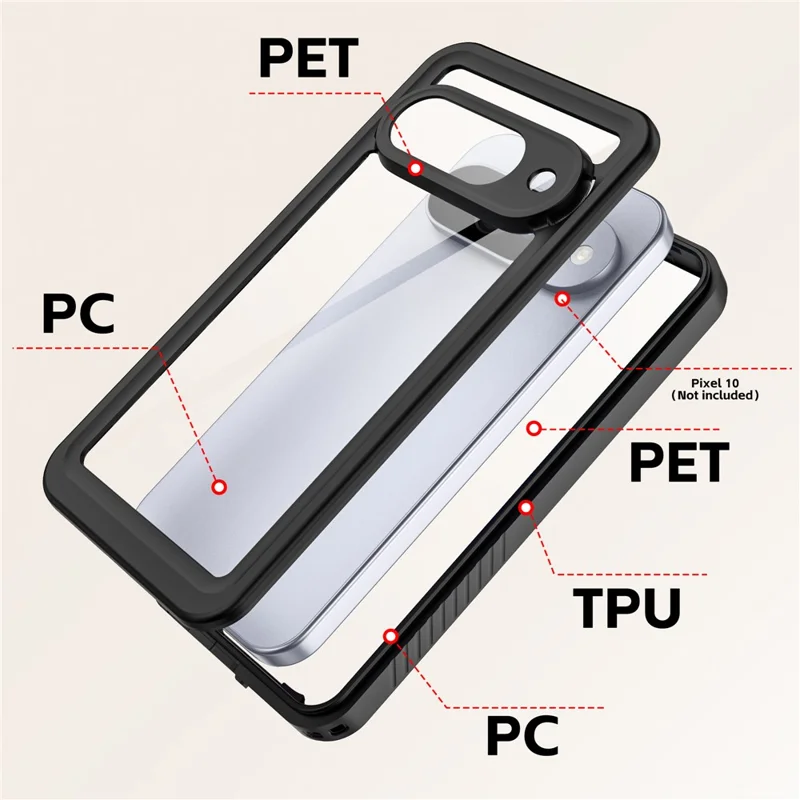 REDPEPPER FS Series For Google Pixel 10 Waterproof Case IP68 Shockproof Phone Cover