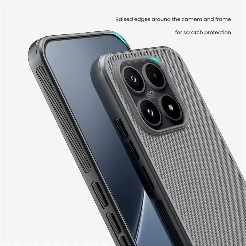 NILLKIN Super Frosted Shield Pro For Xiaomi 17 Case Matte PC TPU Clear Black Phone Back Cover
