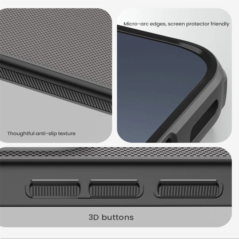 NILLKIN Super Frosted Shield Pro For Xiaomi 17 Case Matte PC TPU Clear Black Phone Back Cover