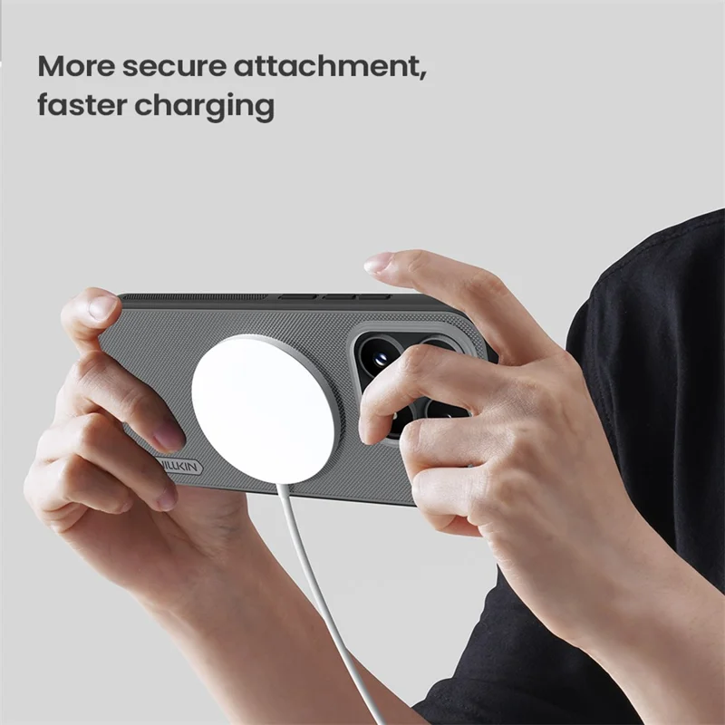 NILLKIN Super Frosted Shield Pro for Xiaomi 17 Magnetic Case Matte PC TPU Clear Black Phone Back Cover