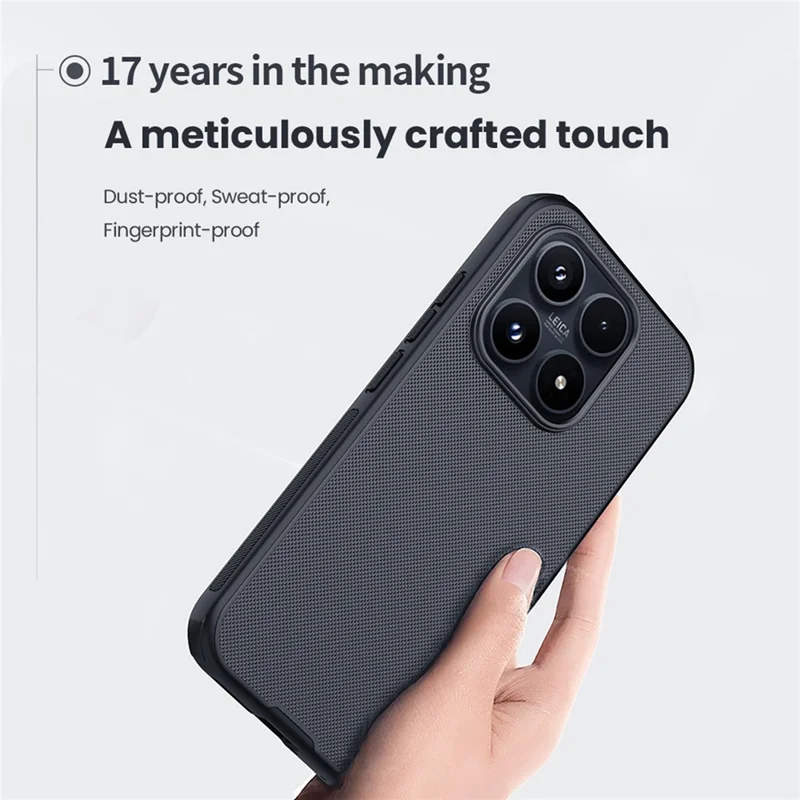 NILLKIN Frosted Shield Pro For Xiaomi 17 Case Matte PC + TPU Phone Cover