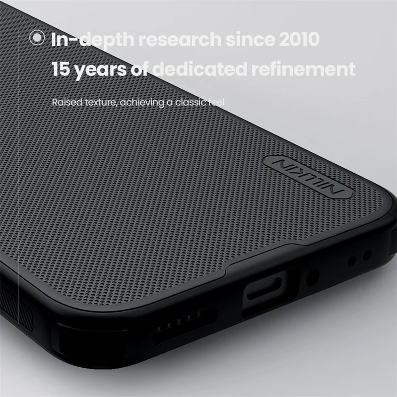 NILLKIN Frosted Shield Pro voor Xiaomi 15T Pro hoes compatibel met MagSafe PC + TPU telefoonhoes