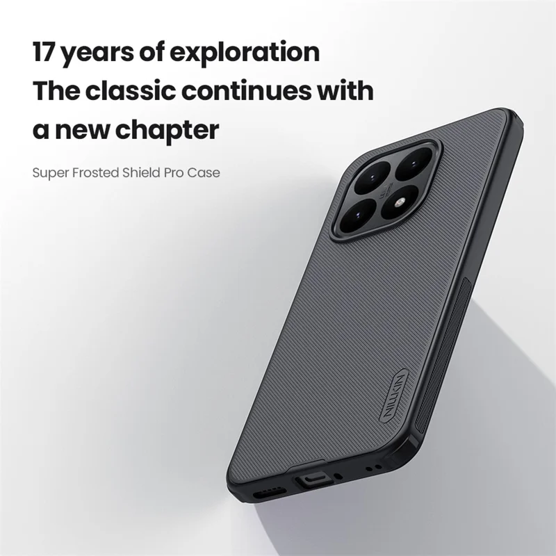 NILLKIN Frosted Shield Pro dla obudowy Xiaomi 15T Matowa obudowa PC + TPU