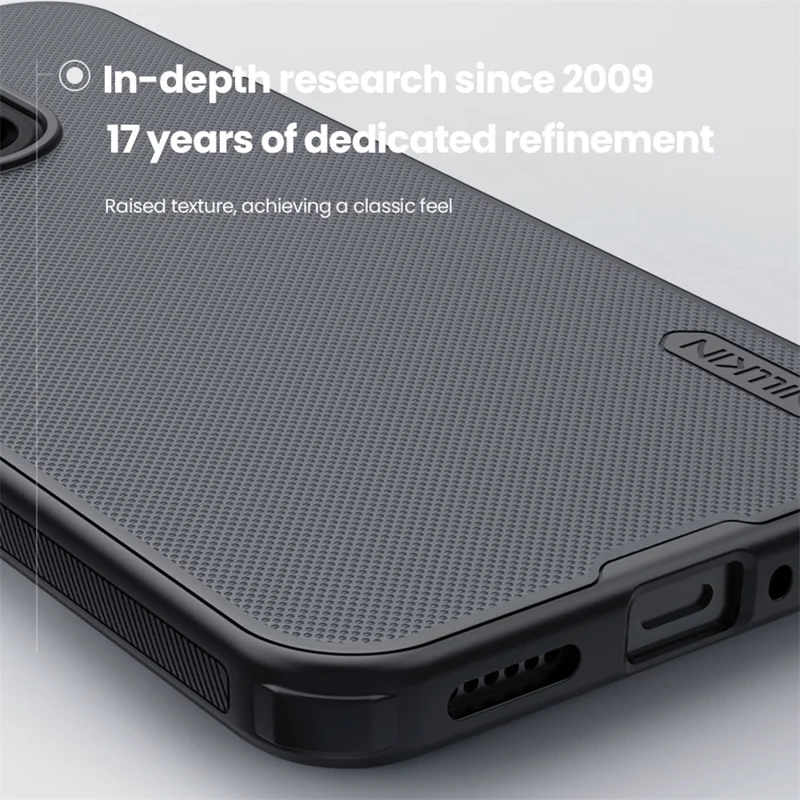 NILLKIN Frosted Shield Pro dla obudowy Xiaomi 15T Matowa obudowa PC + TPU