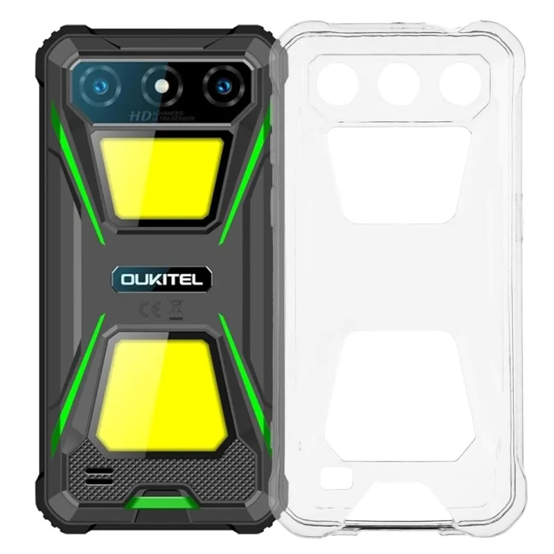 For Oukitel G5 Case Soft TPU Drop Protection Phone Cover - Transparent