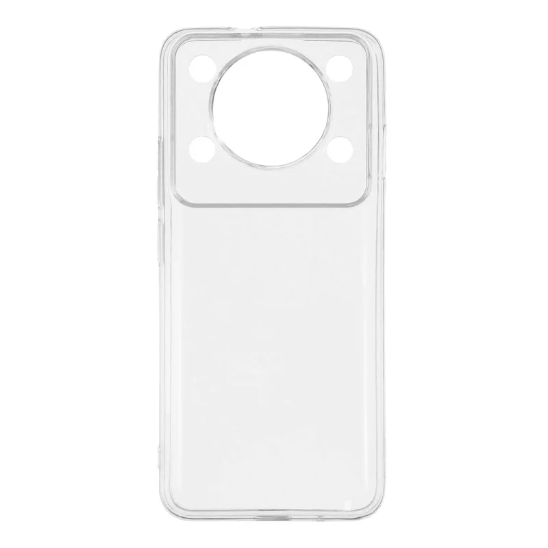 For Oukitel C60 Pro Case Soft TPU Drop Protection Phone Cover - Transparent