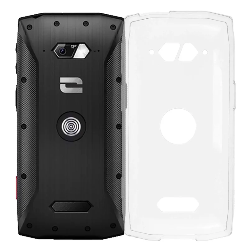 Folia na Crosscall Core-M5, miękka obudowa TPU z ochroną przed upadkiem - przezroczysta