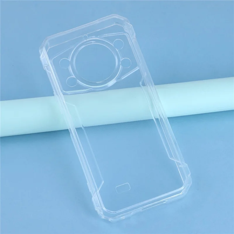 Чехол для Cubot KingKong 11 из мягкого ТПУ с защитой от падения - Прозрачный