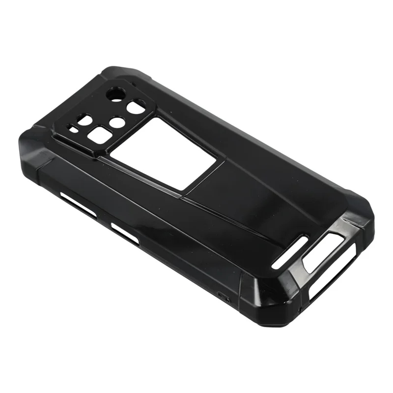 Unihertz 8849 Tank 4 Pro Hülle Weiches TPU Fallschutz Handyhülle - Schwarz